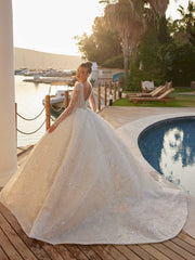 princess style simple yet elegant modern weddin ball gown bridal stores shopping