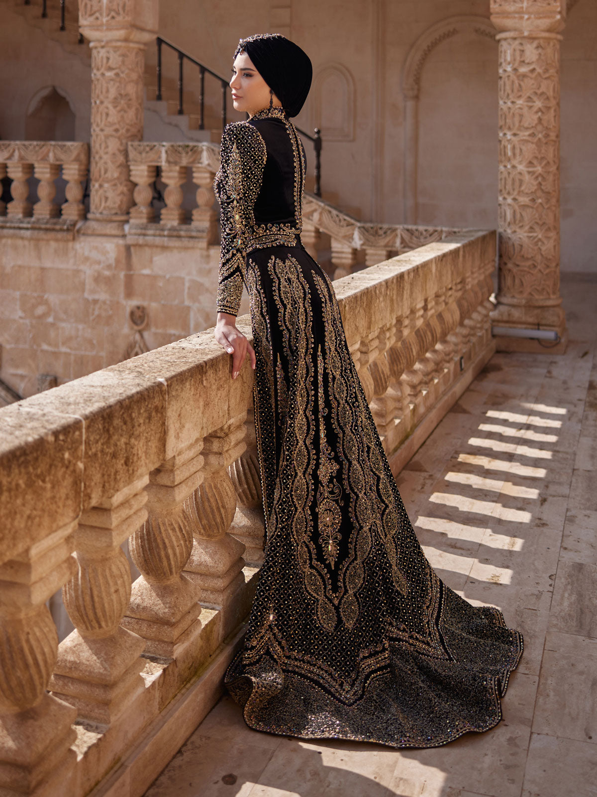 buy myslim women henna party dress with long sleeves online websites