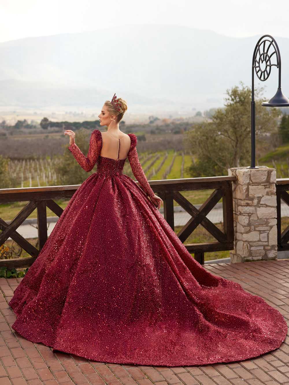buy stunning sparkly deep v neck a line princess bal gown party dress for wedding party online party dresses