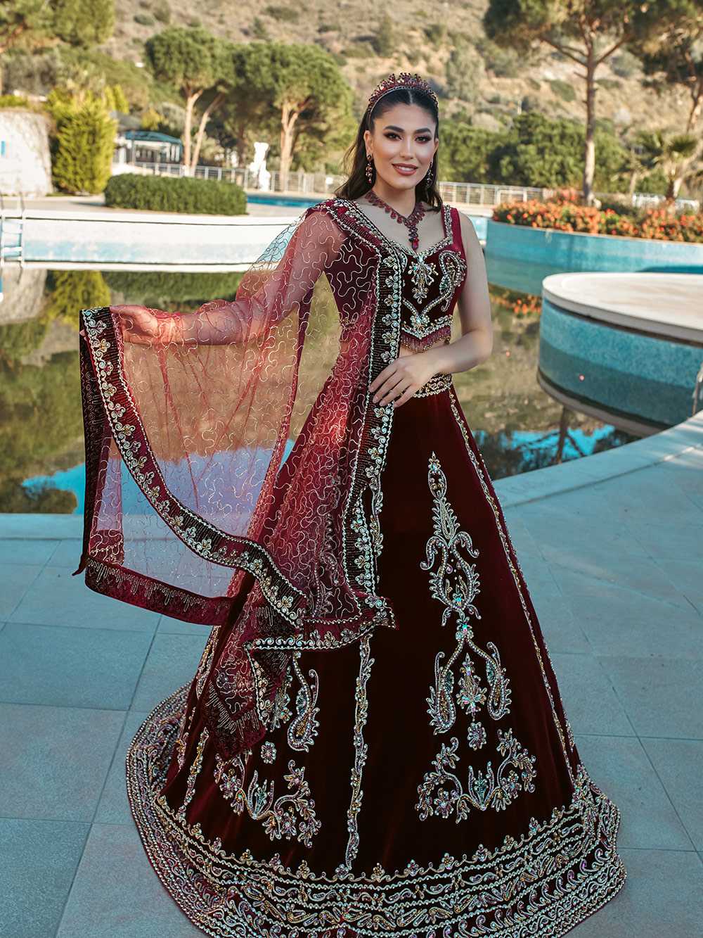 Mehndi Henna Party Evening Dress - 36 Mehndi Henna Party Evening Dress - 36
