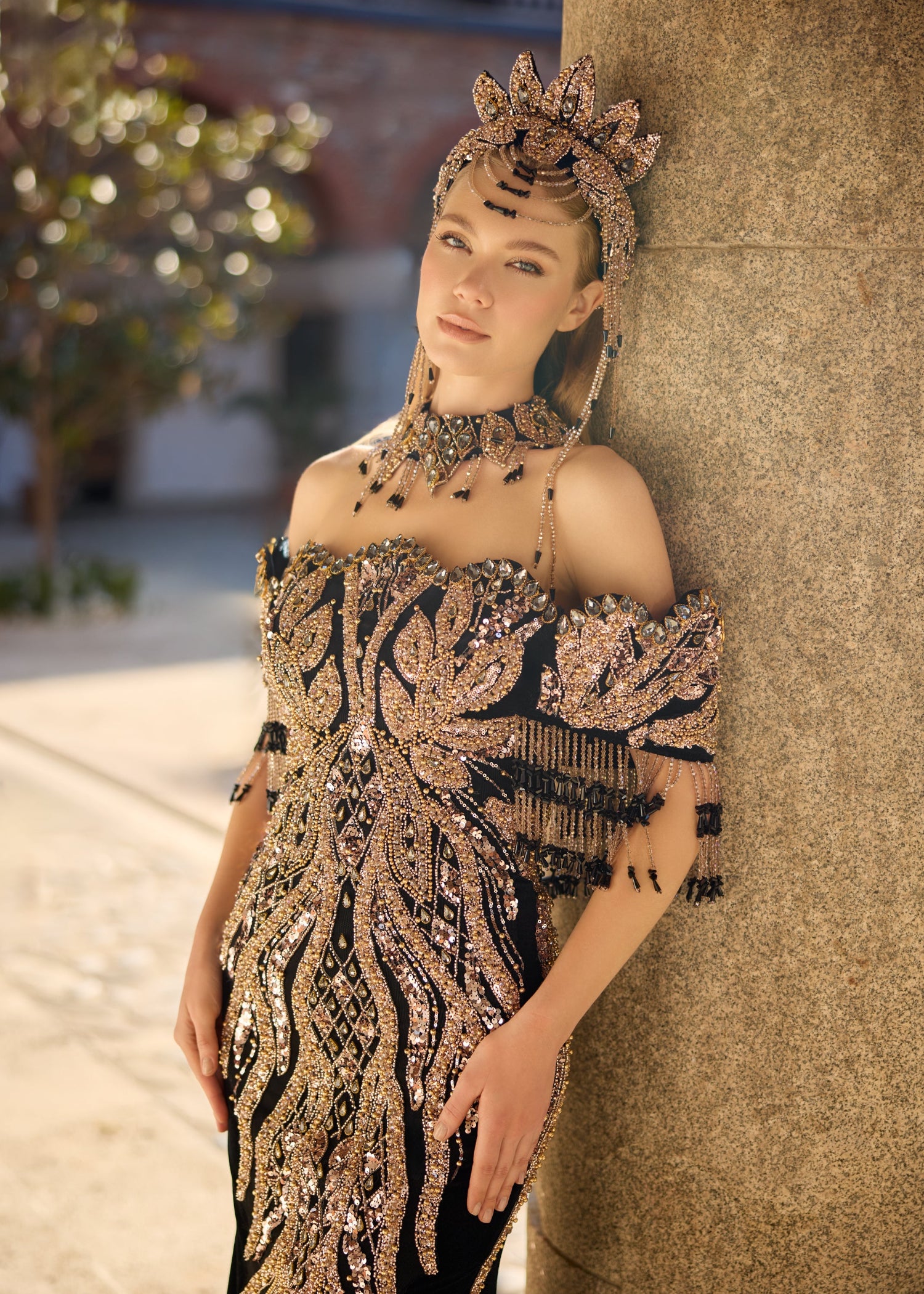buy Bridal Henna Outfit, Henna Night Dress with Detachable Overskirt online store