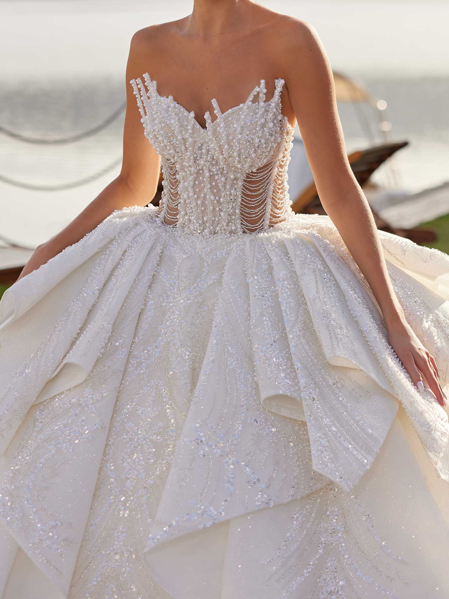 buy sweetheart tulle lace sequins bridal dress online wedding dress shop