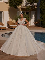 buy princess ball gown wedding dress with ruffles for petite plus sizes and tall brides online shop