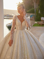 buy the cathedral train and open back romantic lace boho wedding gown dress online bridal stores