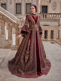 buy plus size graduation velvet muslim hijab red gold embroidered party gown online prom dress shopping