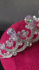 Regal Bridal Big Cubic Zirconia Tiara  Crown