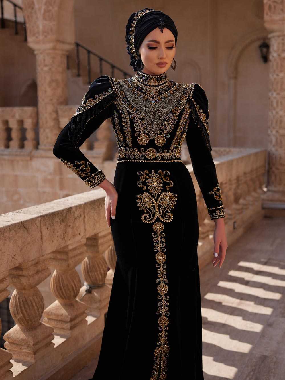 Buy SALE Mint Green Stylish Designer Dubai Kaftan Fancy Bridal Maxi Farasha  Wedding Gown Arabian Designer Caftan for Women Dress Free Hijab Online in  India - Et… | Modest evening dress, Unique