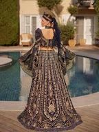 buy A line square neck long angel sleeve kaftan gowns online kaftan websites