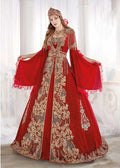 Luxury exclusive Chic Caftan Set Velvet Delicate Sequins buy online evening dress shopping maxi dress online shopping ottoman caftan dress (1)