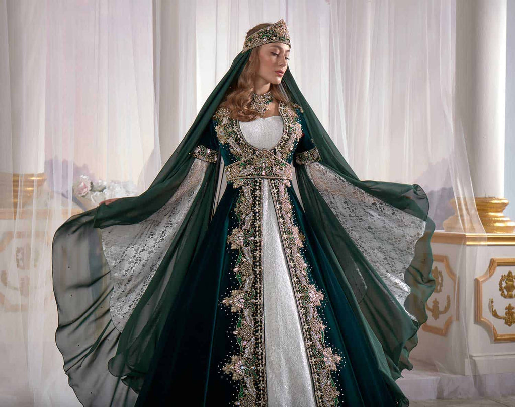 Ottoman caftan dress turkish clothing sultans online shopping 108d-2325