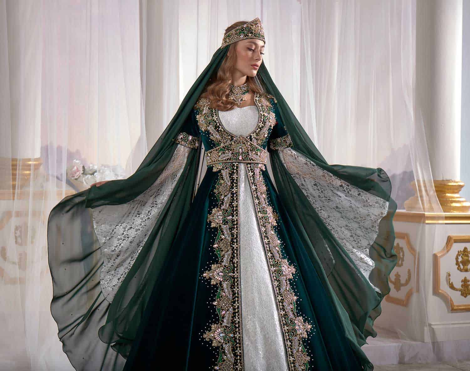 Ottoman caftan dress turkish clothing sultans online shopping 108d-2325