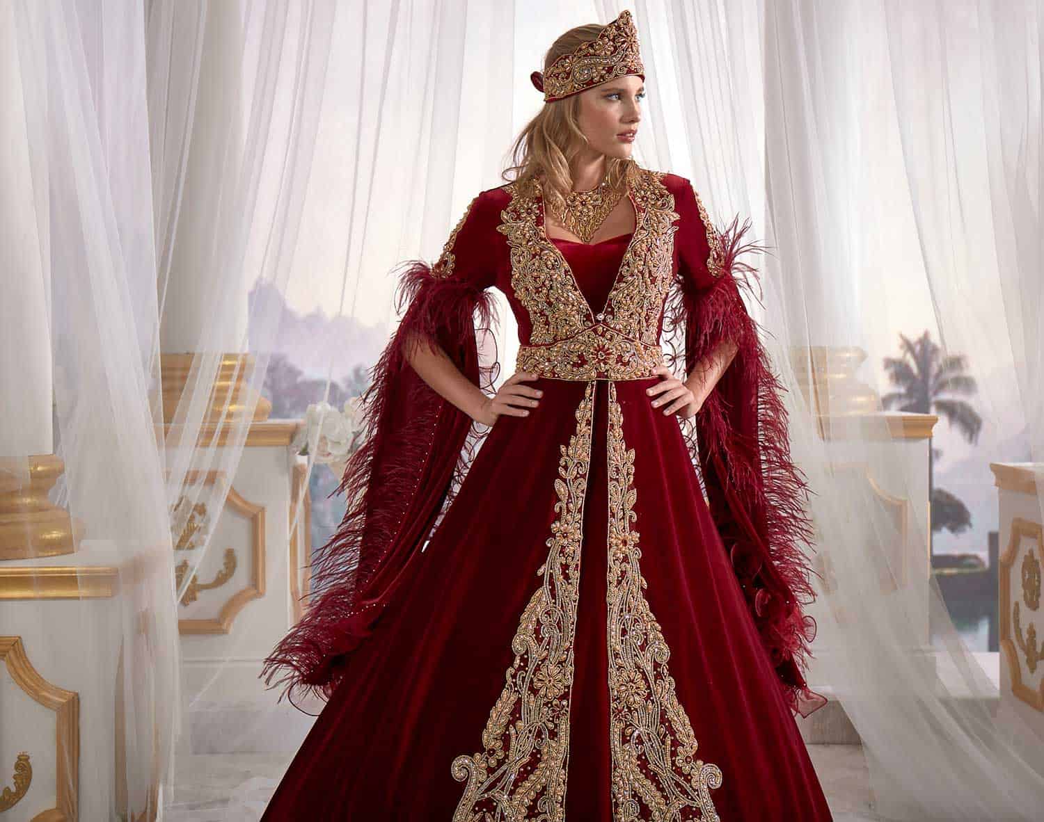 Ottoman caftan dress turkish clothing sultans online shopping (3)