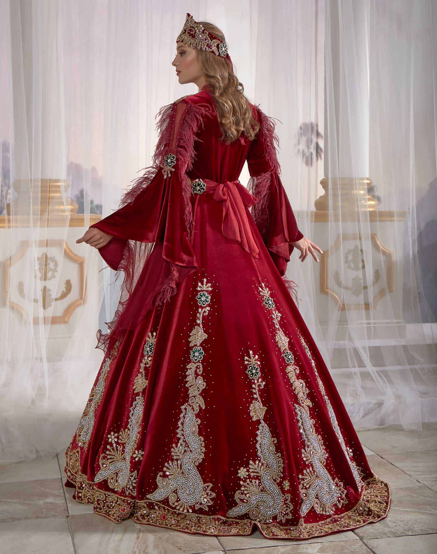 fitted lace wedding dress Red Long Exclusive Embellished Appliques Gowns Belted Caftan Dress Sultan Dress fitted lace wedding dress Red Long Exclusive Embellished Appliques Gowns Belted Caftan Dress Sultan Dress