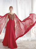 cute red caftan dresses online shopping (1)