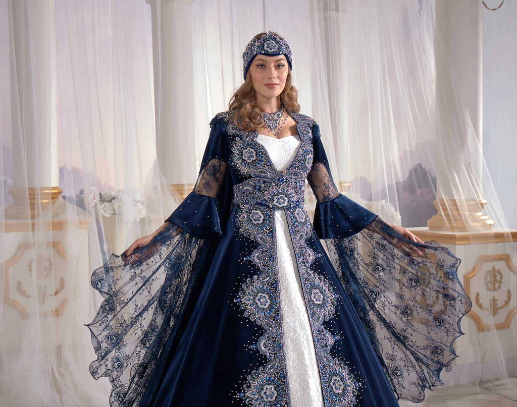 evening caftan dress ottoman caftan wedding gown online