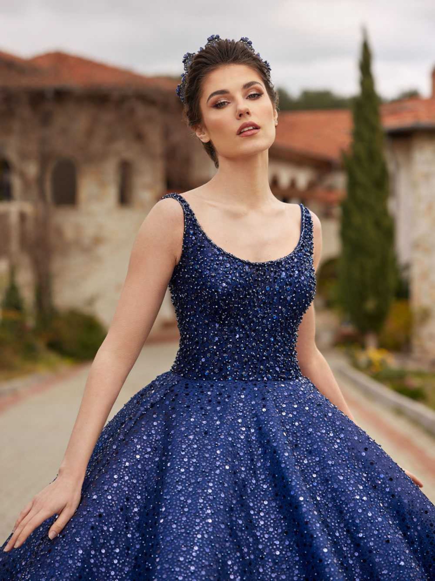 blue dress with sequins Royal Long Sleeves Mermaid Evening Slit it features a square neck and a silhouette that creates a memorable entrance Sparkly Blue Off The Shoulder