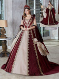 turkish traditional dress 205 bordo